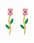 Boucles d'oreilles Harmonie Tulipe