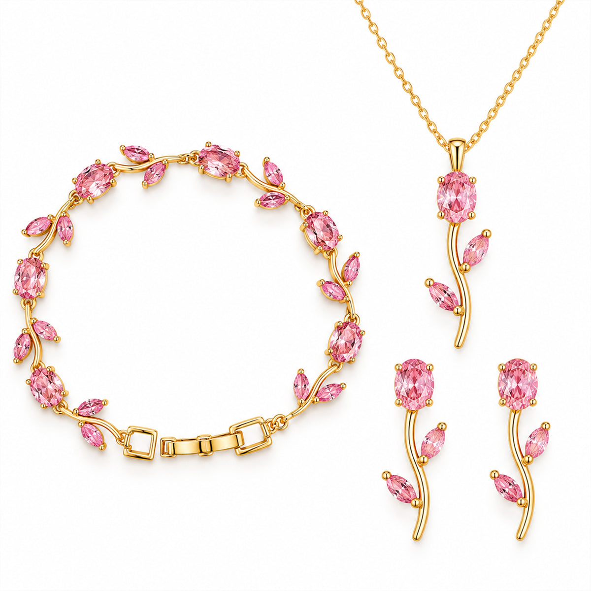 Tulip Harmony Jewelry Set