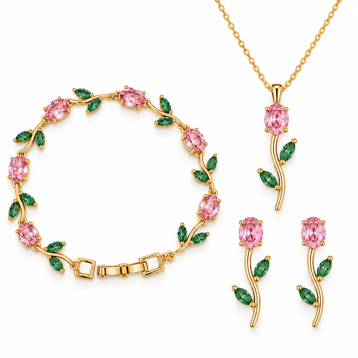 Tulip Harmony Jewelry Set