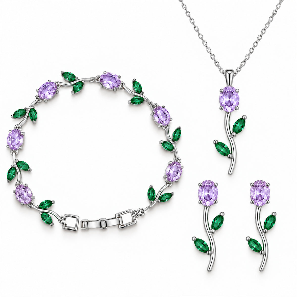 Tulip Harmony Jewelry Set