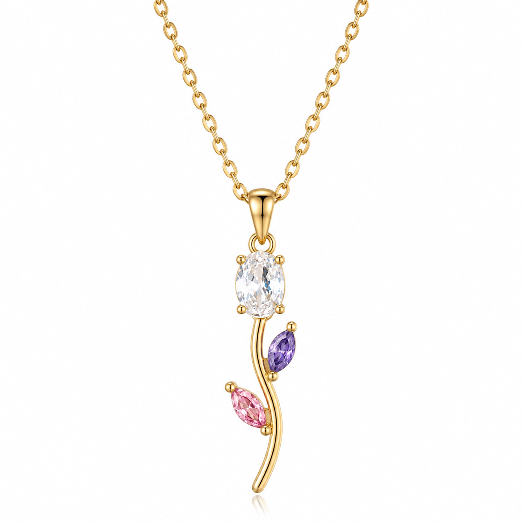 Boucles d'oreilles Harmonie Tulipe