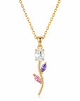 Boucles d'oreilles Harmonie Tulipe