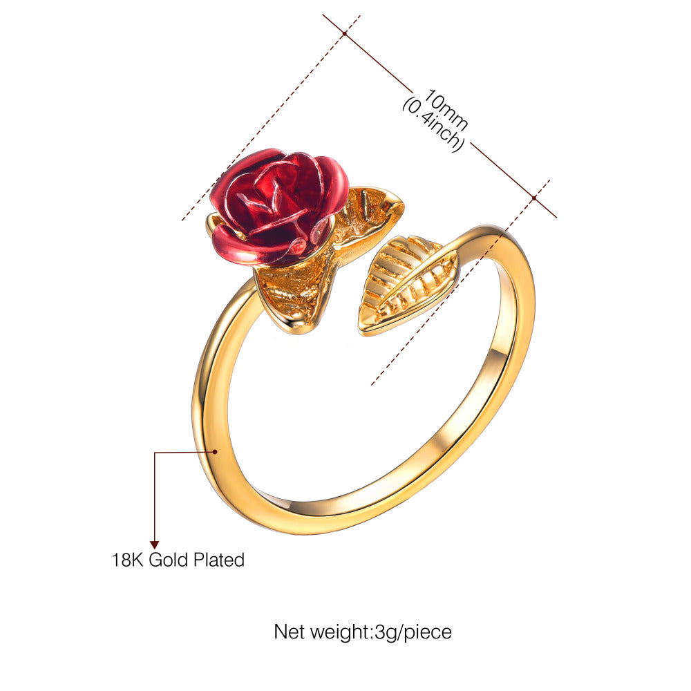 Eternal Bloom Rose Ring