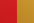 swatch of half red, half gold
