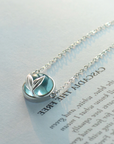 Mermaid's Tail Blue Pendant Necklace - Misty and Molly