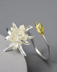 Serene Cereus Resilience Silver Ring - Misty and Molly