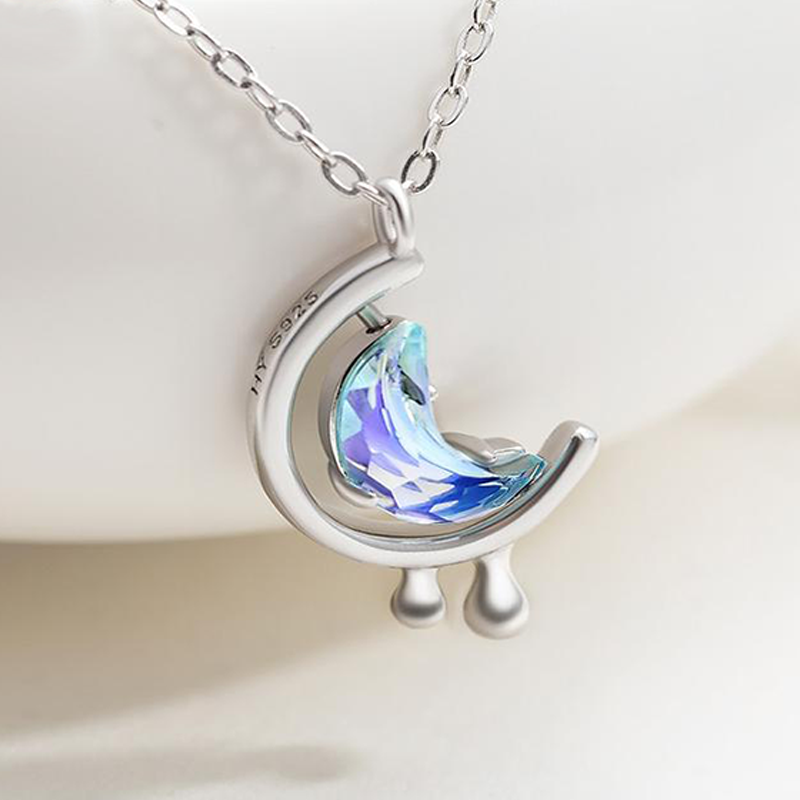 Moon in the Water Necklace - Misty and Molly