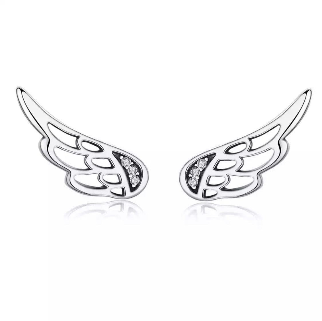 Garden Fairy Wings Stud Earrings - Misty and Molly