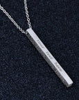 Personalized Bar Necklace - Misty and Molly