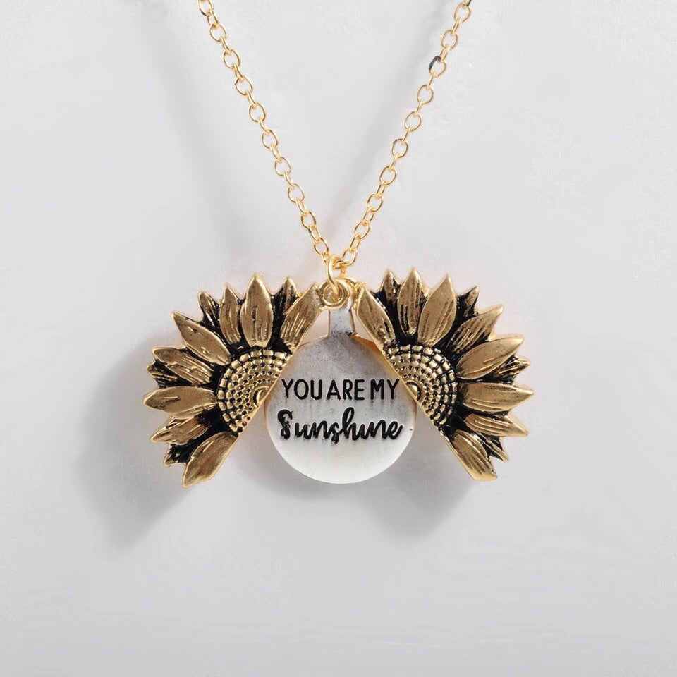 You Are My Sunshine Necklace - Misty and Molly