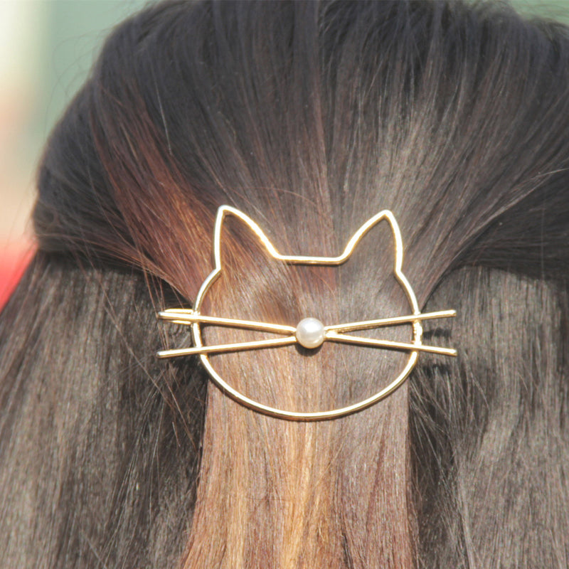 Kitty Cat Hair Clip - Misty and Molly