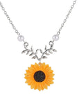 Sunflower Necklace - Misty and Molly