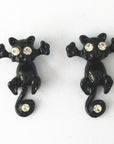 3D Kitty Earrings - Misty and Molly